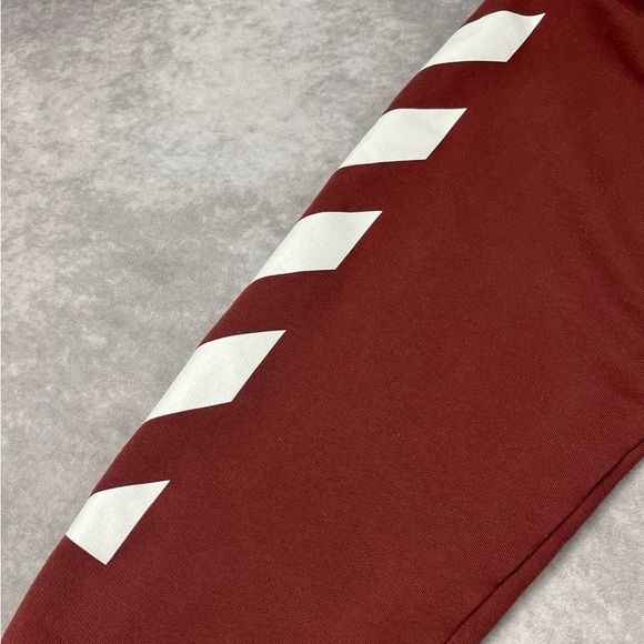 [232] Off White Diagonal Helvetica Over Crewneck Sweatshirt XXL Size - Picture 5 of 5